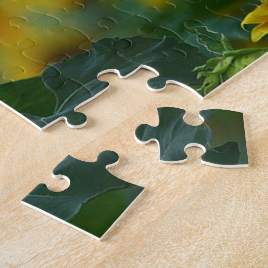 Conseil de tournesol Design Jigsaw Puzzle (Côté)