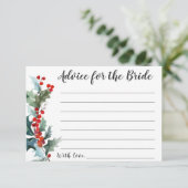 Conseil d'hiver Holly pour la mariée (Debout devant)