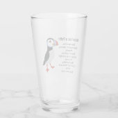 Conseil d'un Puffin Design Boire du verre (Dos)
