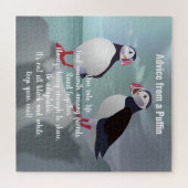 Conseil d'un Puffin Design Jigsaw Puzzle Puzzle (Horizontal)