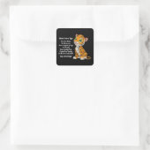 Conseil d'un Sticker Design Tiger (Sac)