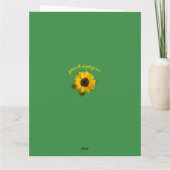 Conseil d'une carte de voeux de design de tourneso (Dos)