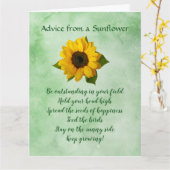 Conseil d'une carte de voeux de design de tourneso (Fleur jaune)