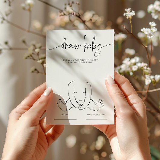 Conseil EMERY Whimsical Dessinez la carte de jeu Baby show