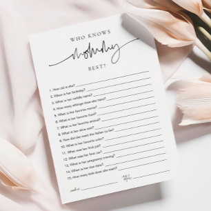 Conseil EMERY Whimsical Qui connaît maman le mieux ? Carte