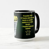 Conseil en temps opportun Mug (Devant droit)