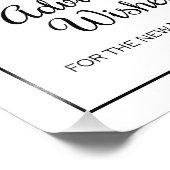 Conseil et souhaits Mariage Imprimer Photo Imprime (Coin)