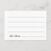 Conseil Fête des mariées de carte violet brillant (Dos)