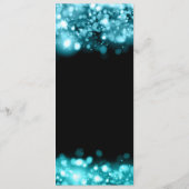 Conseil Fête des mariées Lumières Turquoise Étince (Dos)