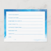 Conseil Fête des mariées Mariage d'été Blue Waterc (Dos)