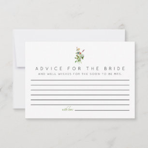 Conseil fleur sauvage pour les cartes de mariée