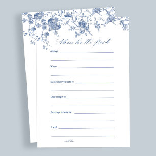Conseil Floral Bleu pour les Cartes de Mariée