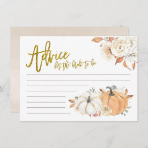 Conseil Floral du Citrouille blanc pour la future 