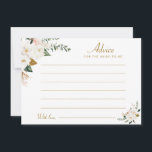 conseil floral magnolia aquarelle<br><div class="desc">Un design floral simple avec de belles fleurs d'aquarelle magnolia. N'hésitez pas à modifier les couleurs et les détails du texte.</div>