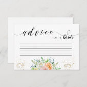 Conseil floral pour la mariée aquarelle (Devant / Derrière)