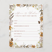 Conseil Floral Pour La Mariée | carte Fête des mar (Devant)