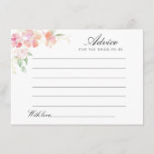 conseil floral rose aquarelle (Devant)