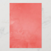 Conseil floral tropical turquoise et corail (Dos)