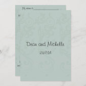 Conseil Mariage amusant, commentaire (Devant / Derrière)