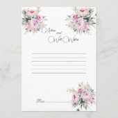 Conseil mariage Bien Souhaite Pies Roses (Dos)