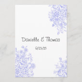 Conseil mariage, Fleurs Lavande Commentaire (Devant)