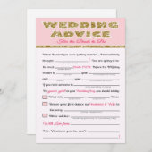 Conseil mariage Jeu de douche nuptiale (Devant / Derrière)