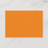 Conseil Merci, Merci, carte blanche orange (Dos)