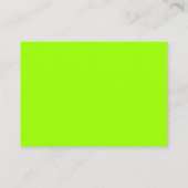 Conseil Merci, Merci, carte blanche verte chartreuse (Dos)