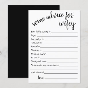 Conseil minimal simple   Carte de conservation Wif