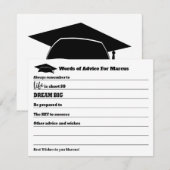 Conseil Moderne Souhaite Graduation De Fête (Devant / Derrière)