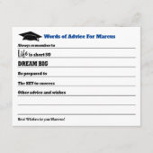 Conseil Moderne Souhaite Party Blue Graduation (Devant)