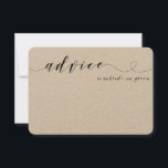 Conseil pour la carte de fiancé et de marié | cart<br><div class="desc">Conseil pour la carte mariée et mariée. Carte conseil Kraft. Visitez notre boutique pour les articles correspondants ou contactez-nous.</div>