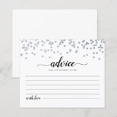 Conseil pour la fête du Baby shower de la carte à  (Devant / Derrière)