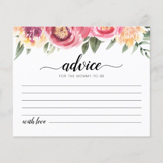 Conseil pour la fête du Baby shower de la carte à  (Devant)