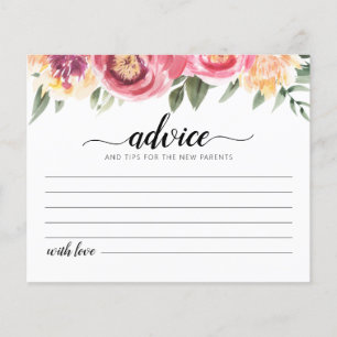 Conseil pour la fête du Baby shower de la carte de