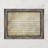 Conseil pour la mariée | Carte de calligraphie rus (Dos)