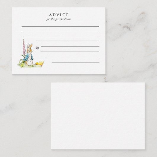 Conseil pour le parent d'être Peter Rabbit (Devant / Derrière)