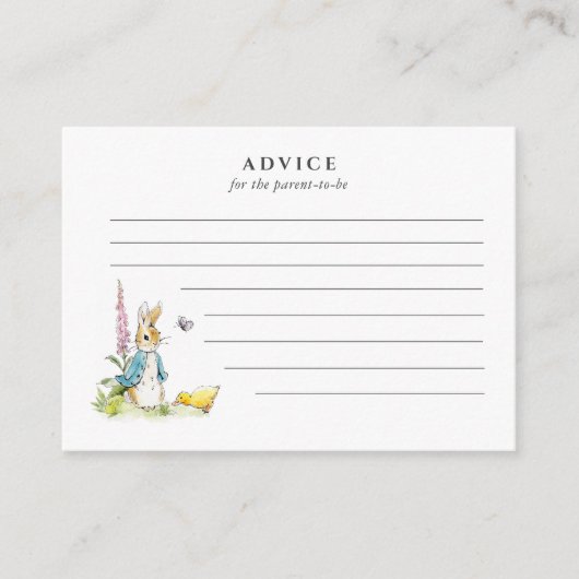 Conseil pour le parent d'être Peter Rabbit (Devant)