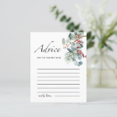 Conseil pour les parents à être carte (Debout devant)