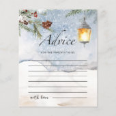 Conseil pour les parents à être carte (Devant)