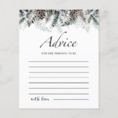 Conseil pour les parents à être carte (Devant)