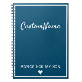 Conseil Pour Mon Fils Journal (Devant)