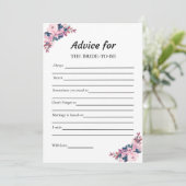 Conseil rose pour la carte de jeu Fête des mariées (Debout devant)