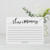 Conseil Simple Noir & Blanc Partager Une Carte Mémoire (Debout devant)