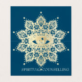 Conseil Spirituel, Psychique - Carte de visite (Extérieur déplié)