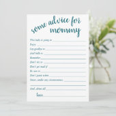 Conseil Turquoise simple | Carte de conservation v (Debout devant)