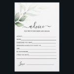 Conseil vert simple pour la carte Mariée<br><div class="desc">Simple conseil de verdure pour la carte de fiancée</div>
