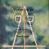Conseil virtuel jar q r code argent don PayPal ven (Neutre)