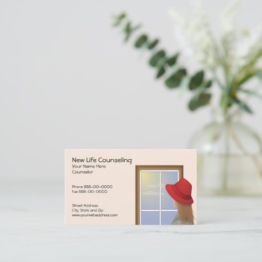 Conseiller Carte de visite (Debout devant)