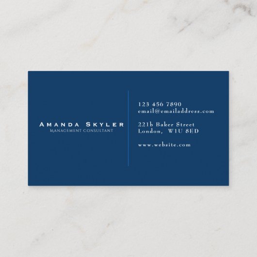 Conseiller, carte de visite (Dos)